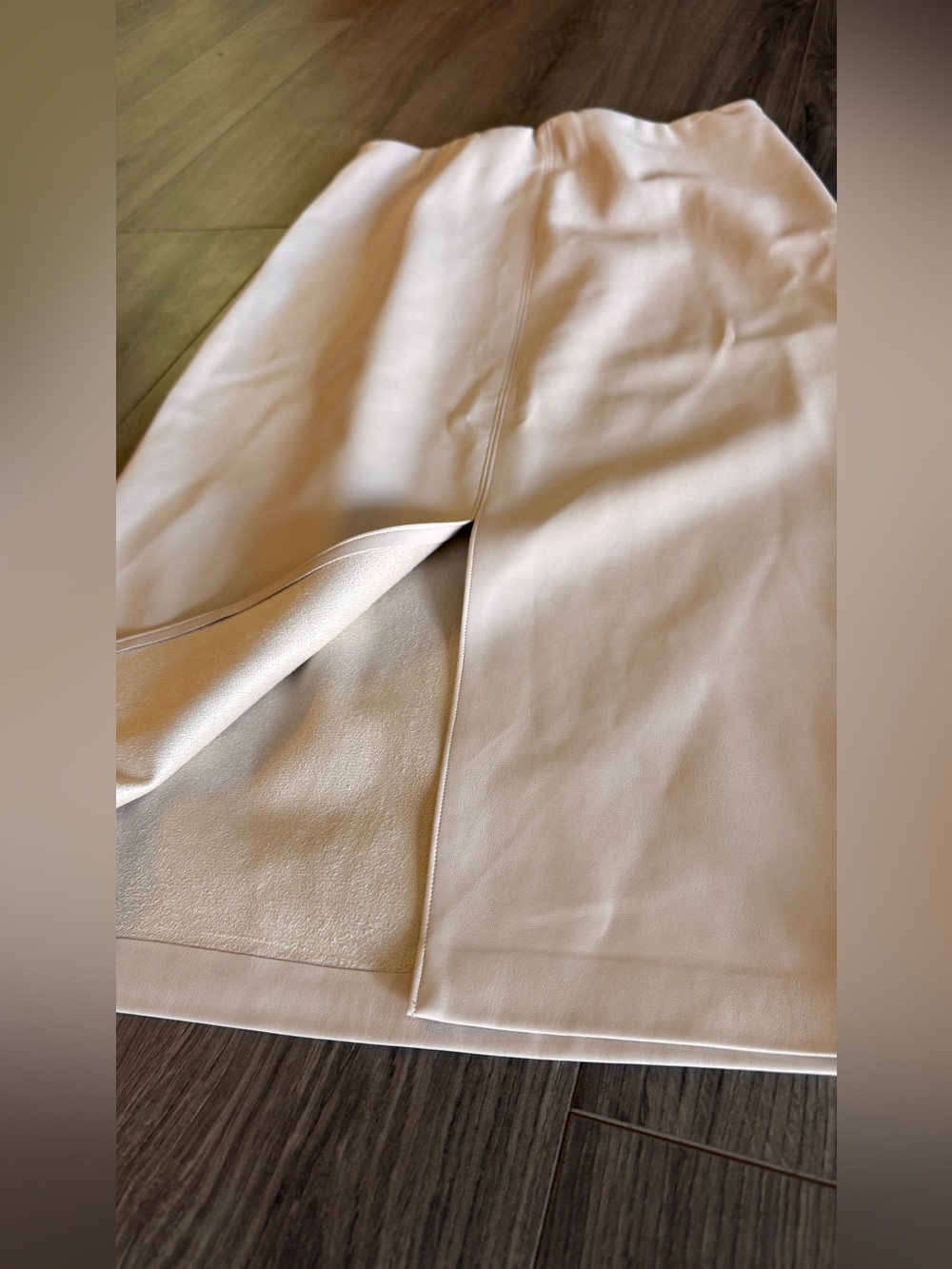 Esme Skirt by Brochu Walker SOFT ITALIAN VEGAN LEATHER - Picture 5 of 5